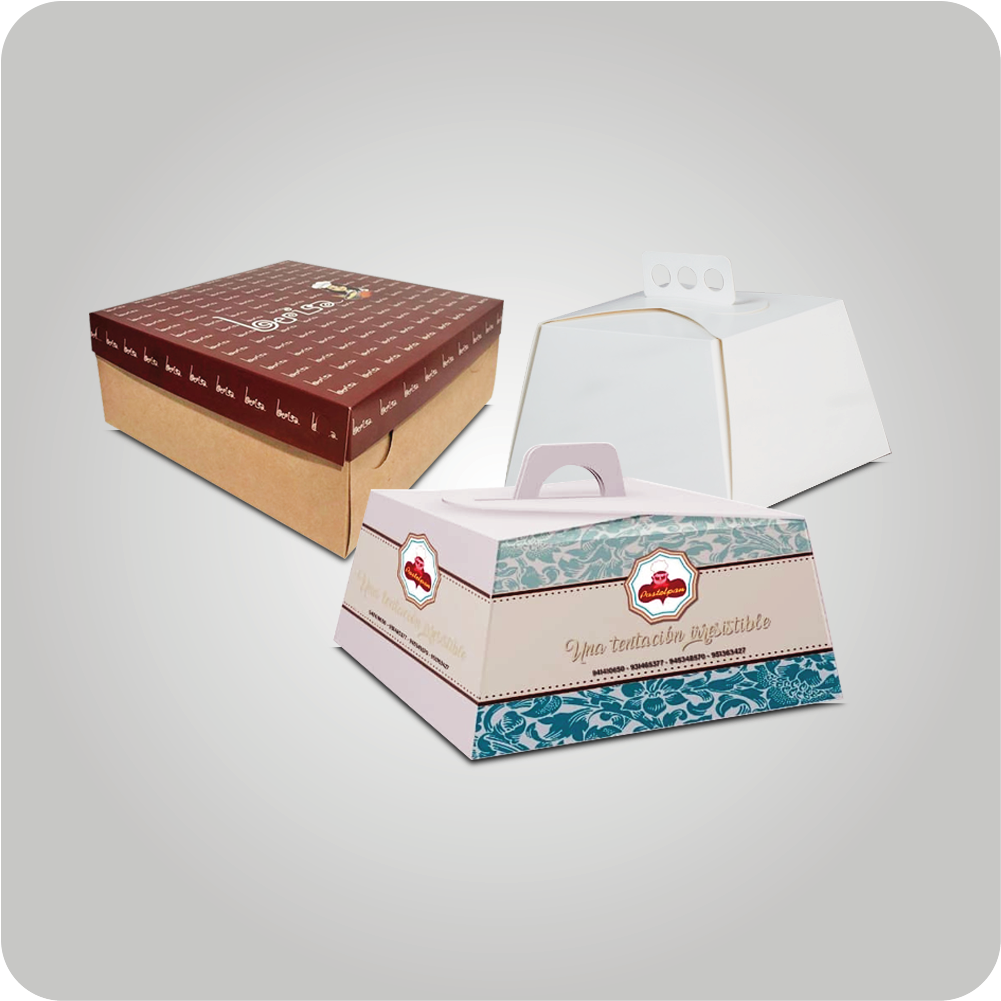 Caja para tortas